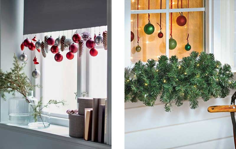 estilo-decorativo-ventanas-accesorios Ventanas decoradas con accesorios navideños