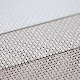 Detalle a las opciones de telas de el panel japonés