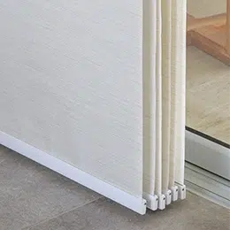 Detalle traslape panel japonés