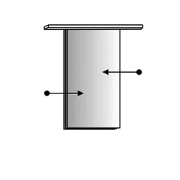Detalle dibujo del funcionamiento del panel japonés de movilidad hacia el centro
